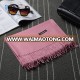 New design fashion cashmere shawls winter in solid color wholesale cashmere scarf