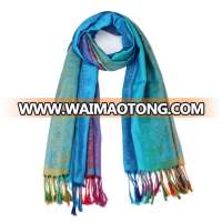 Fashion pashmina large size warm ethnic stole scarf shawl